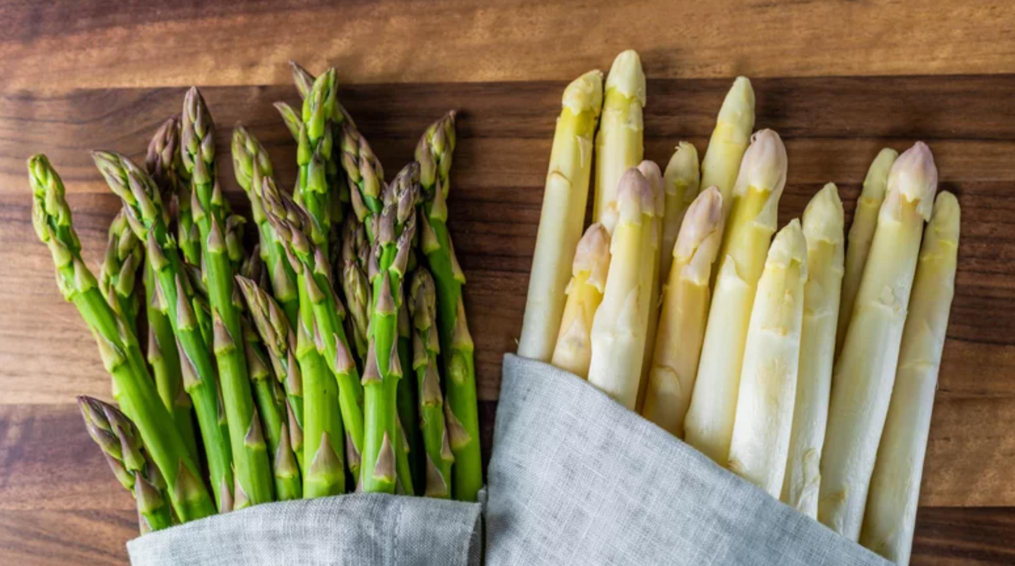 绿色的芦笋和白色的芦笋有啥区别,芦笋白的好还是绿的好