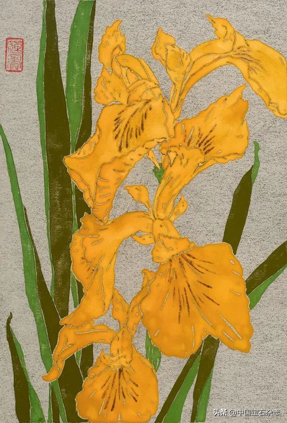 宝石微尘皆入笔湘女唐音写婵娟——观唐婵的工笔重彩绘画