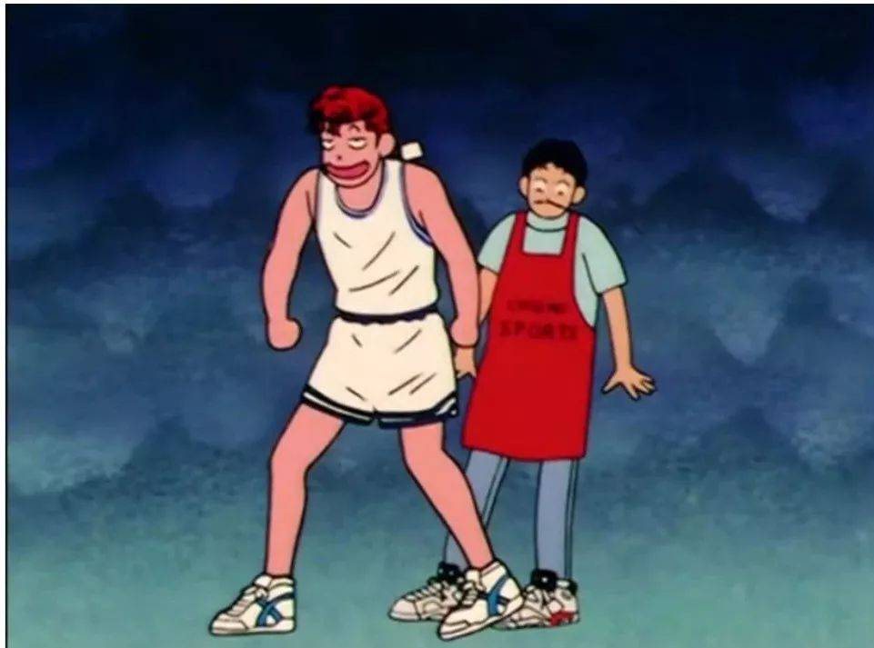灌篮高手里队员们穿什么鞋,灌篮高手穿的什么球鞋