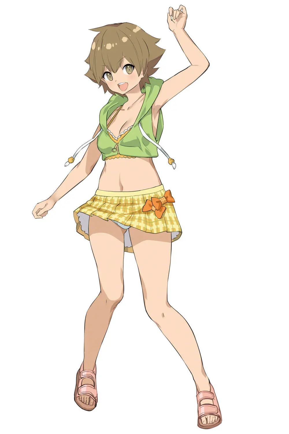 如何画出性感的服装-“连帽衫”的搭配搭配黑猫图案很酷