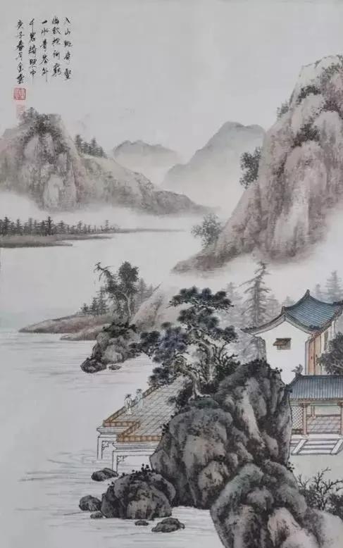 名家画太行山水画作品欣赏,名家孙天牧山水画精选欣赏