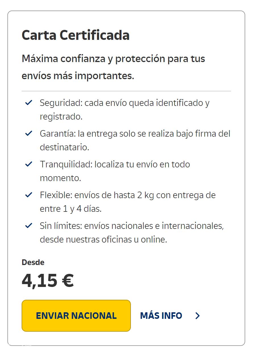 西班牙怎么寄信,西班牙如何寄信