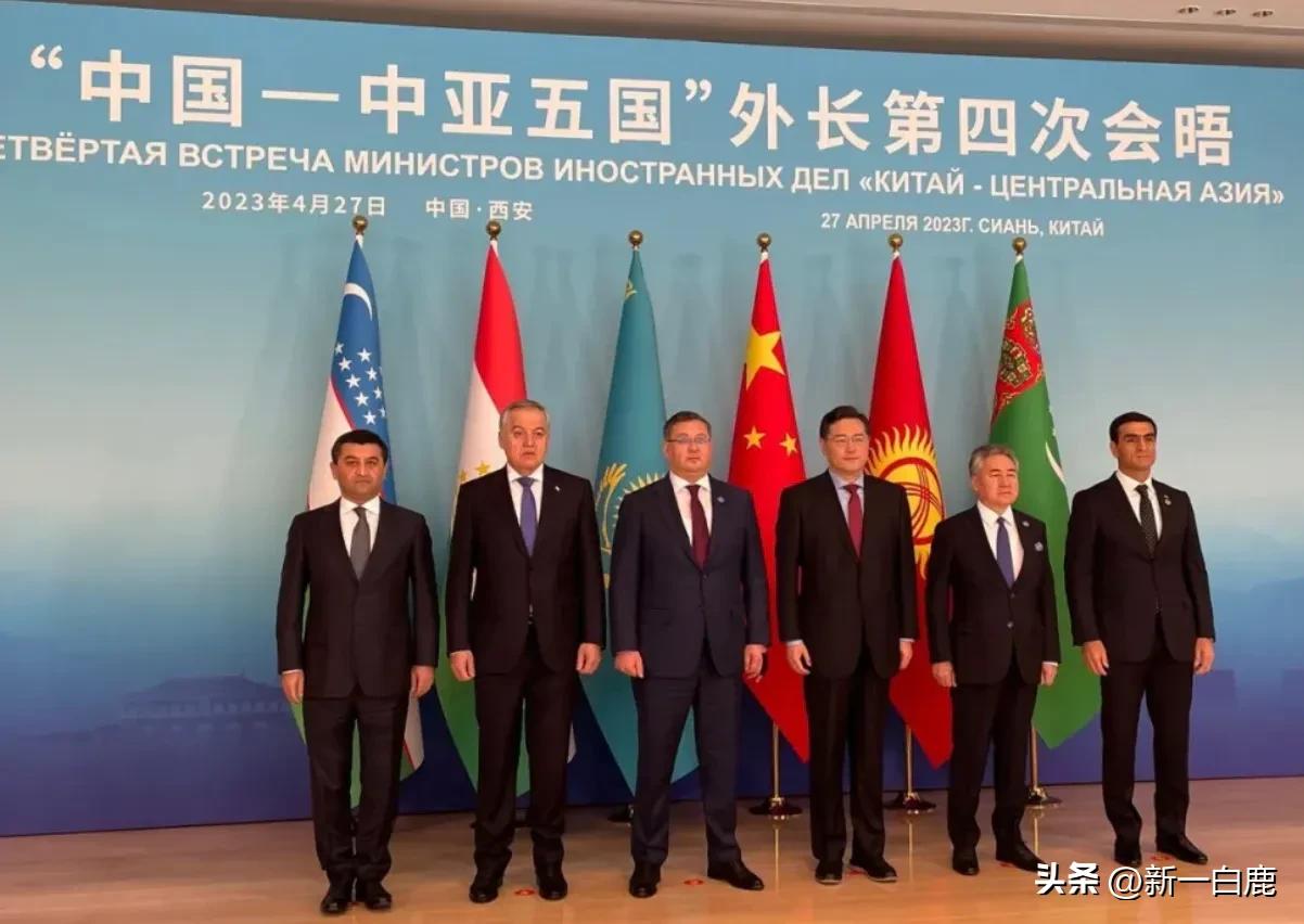 中亚五国峰会领导人进场,中亚峰会各国领导