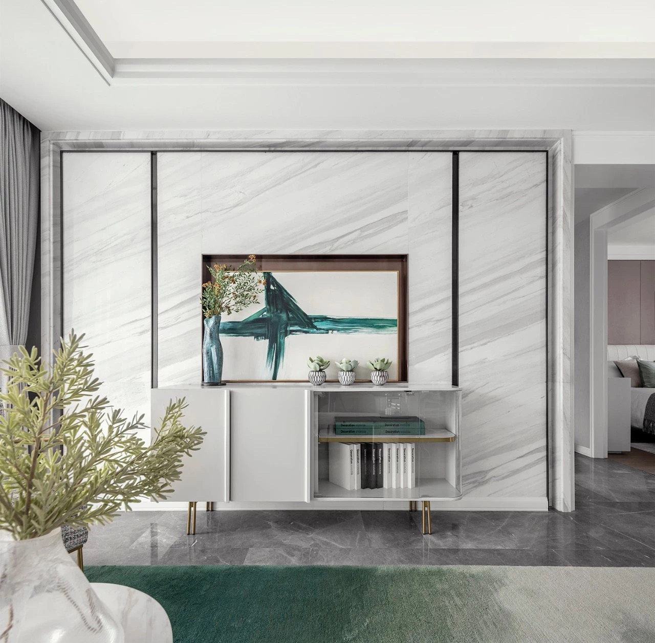 100款卧室背景墙装修效果图,最耐看的轻奢背景墙