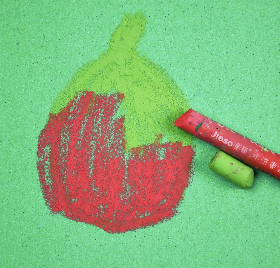 6-12岁儿童油画棒画教程,油画棒水彩结合作品儿童画