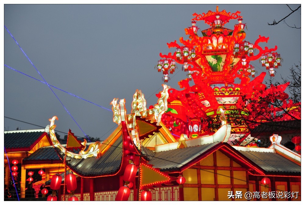 花灯彩灯知识,大型花灯彩灯纯手工工艺