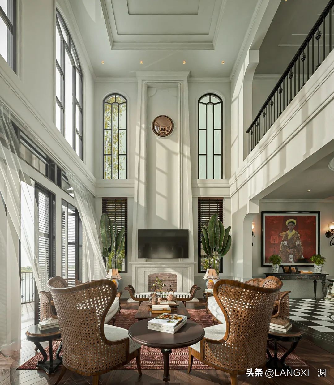 南洋复古风效果图设计元素,复古风的设计太有年代感了