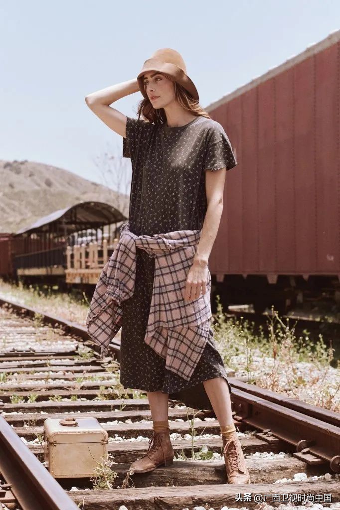 夏日穿搭森女系,森系慵懒风夏季