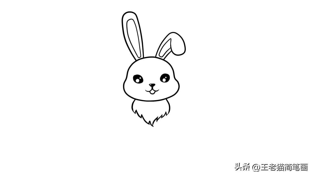 可爱的兔子又简笔又好画,怎样画兔子简笔画大全