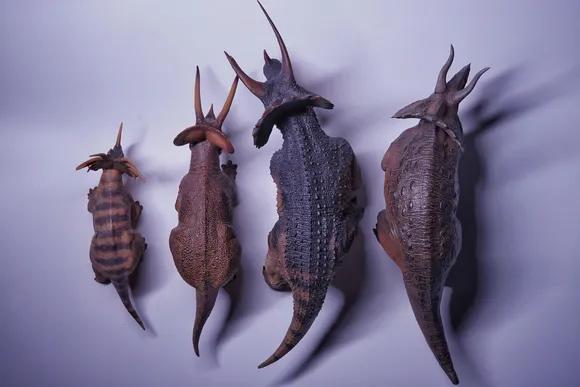 恐龙模型测评t-toy双脊龙jp版,安利亚恐龙模型镰刀龙