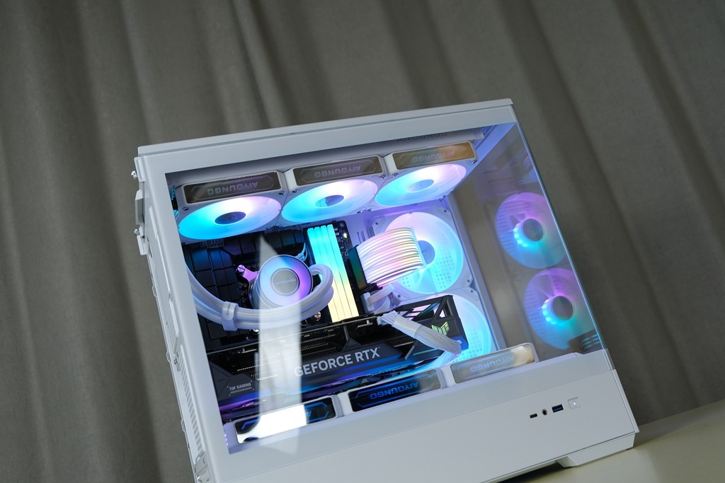 爱国者星璨岚机箱安装240水冷案例,爱国者海景房星璨机箱搭配