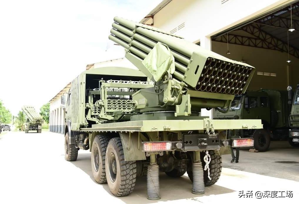 柬埔寨中国远程火箭炮,越南中国用的火箭炮