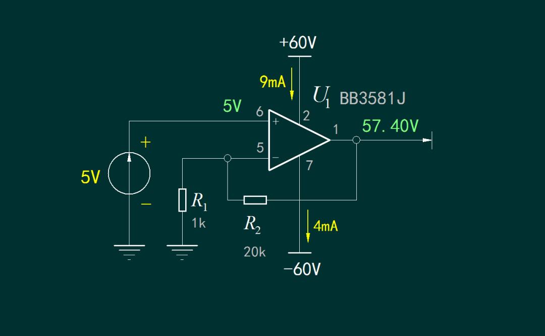 4558运放怎么测量电压,运放358典型电路