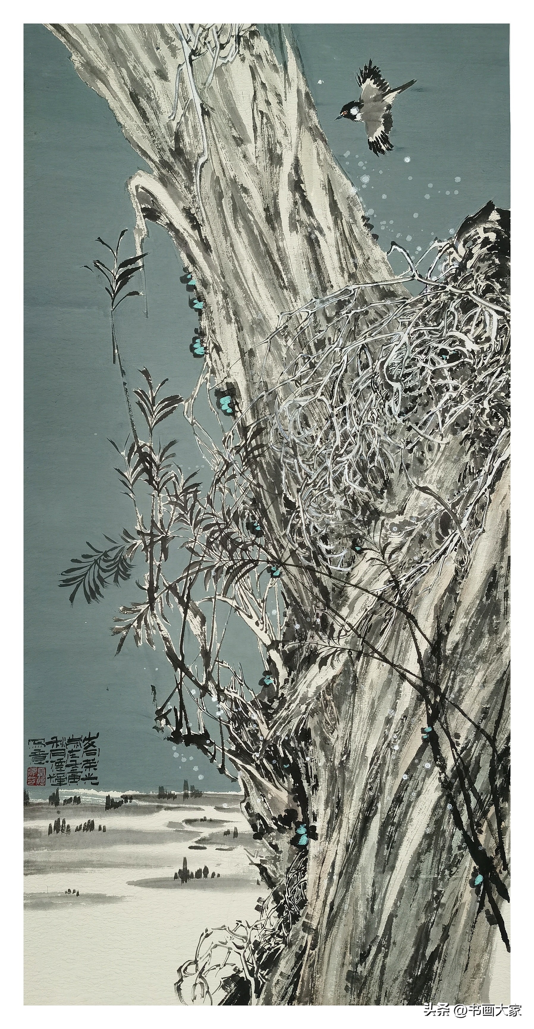 「夏氏笔墨」一门仨画家,山水、花鸟、人物,各显春秋