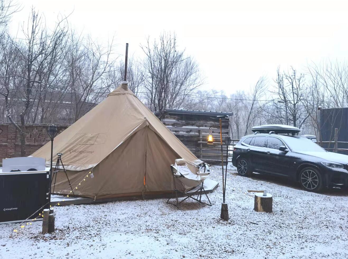 露营帐篷打开方法,最适合冬季实用的帐篷