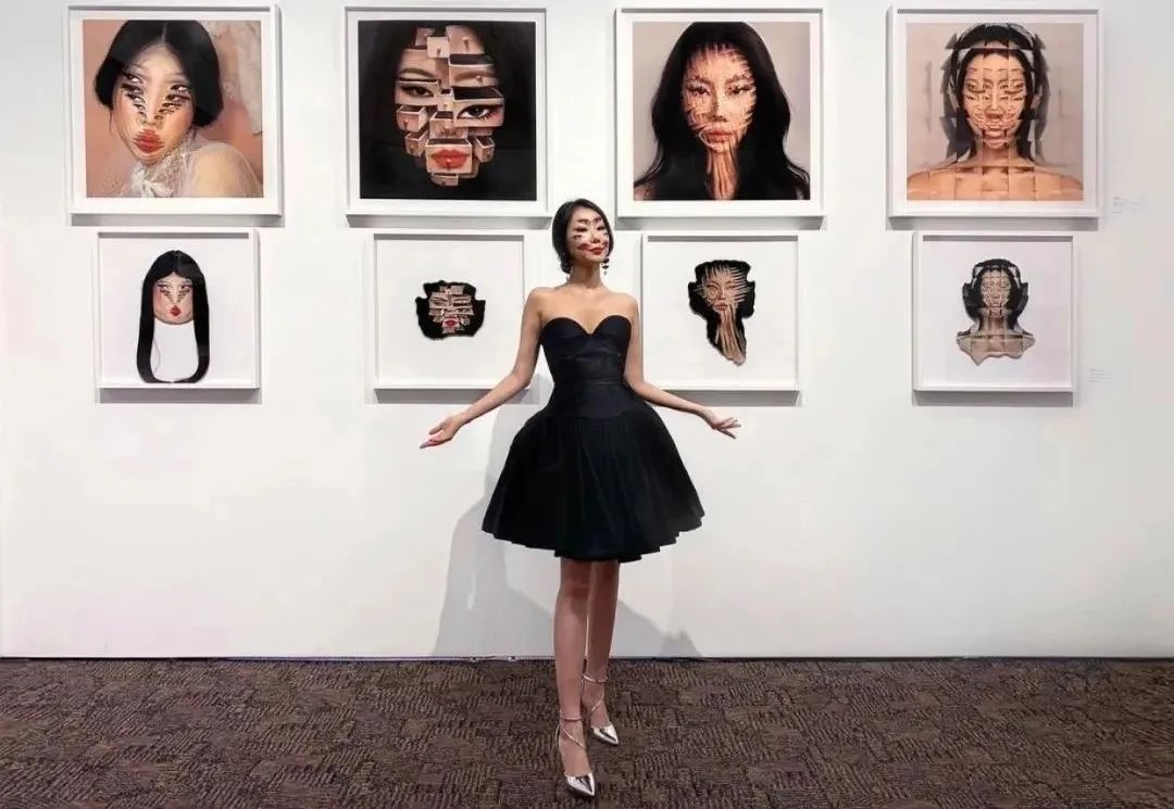 她脱去衣服,在自己皮肤上作画,狂吸63万粉,还能月入百万