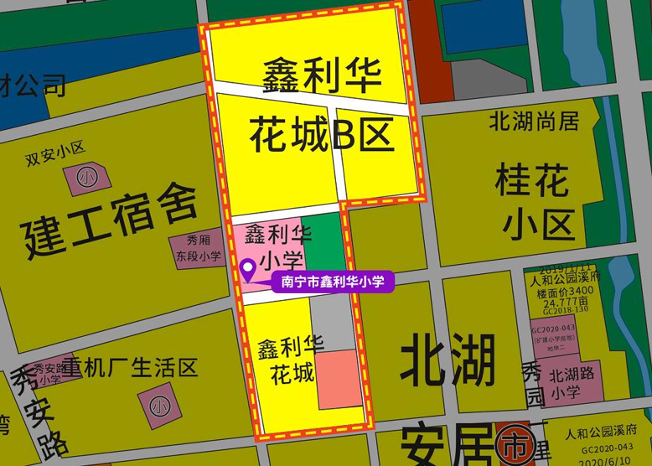 广西南宁市西乡塘区小学排名,西乡塘区小学地段划分