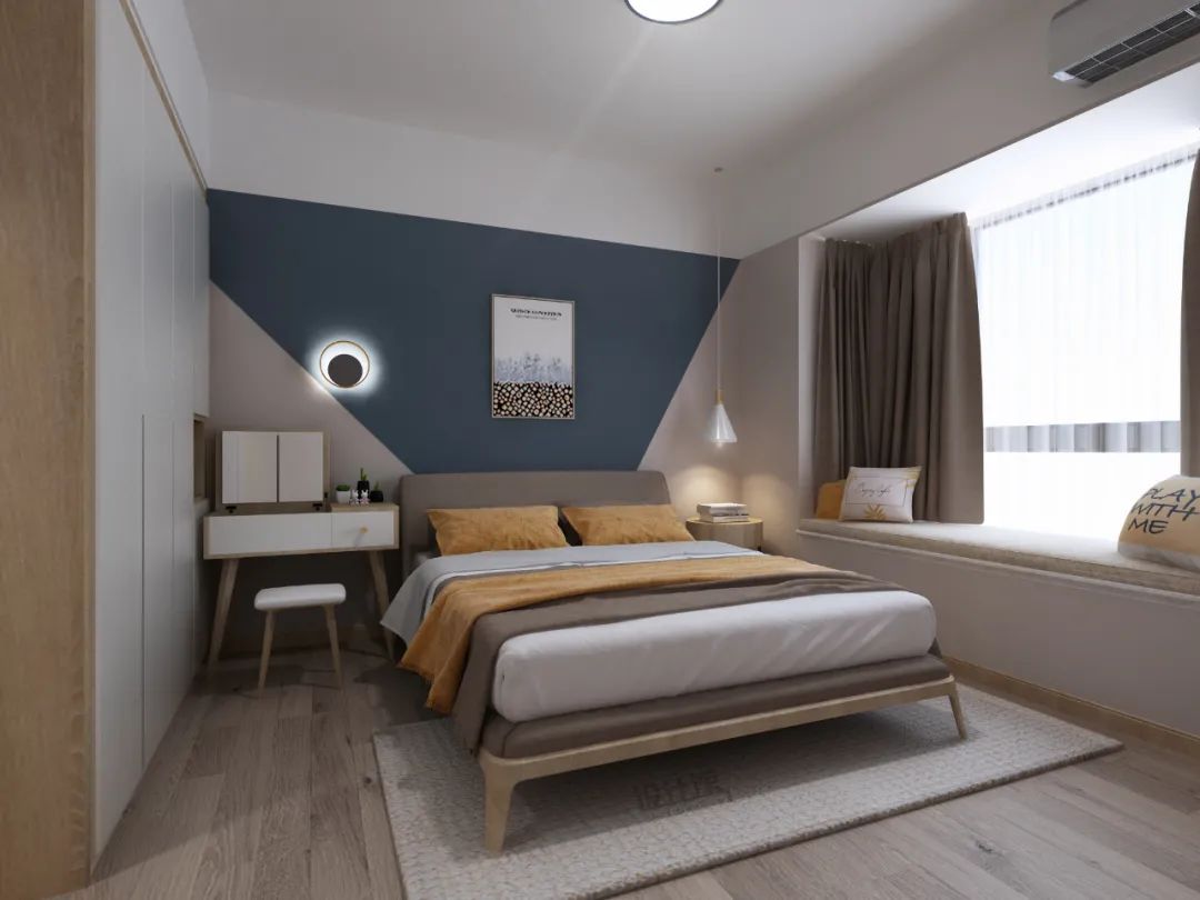 100种床头墙图片大全,主卧的床头墙要怎么装