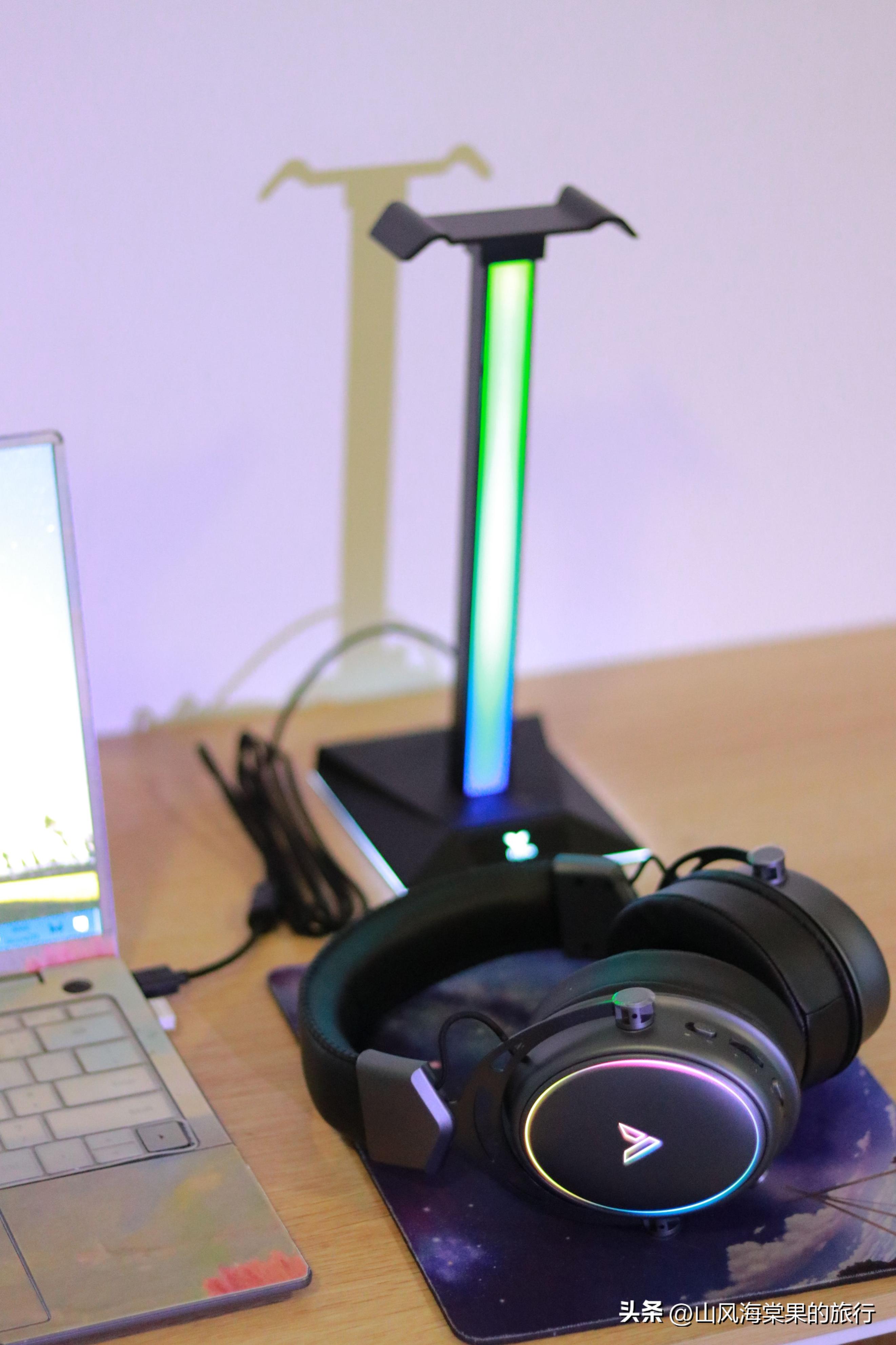 雷柏v800耳机怎么样,雷柏VH800无线RBG游戏耳机