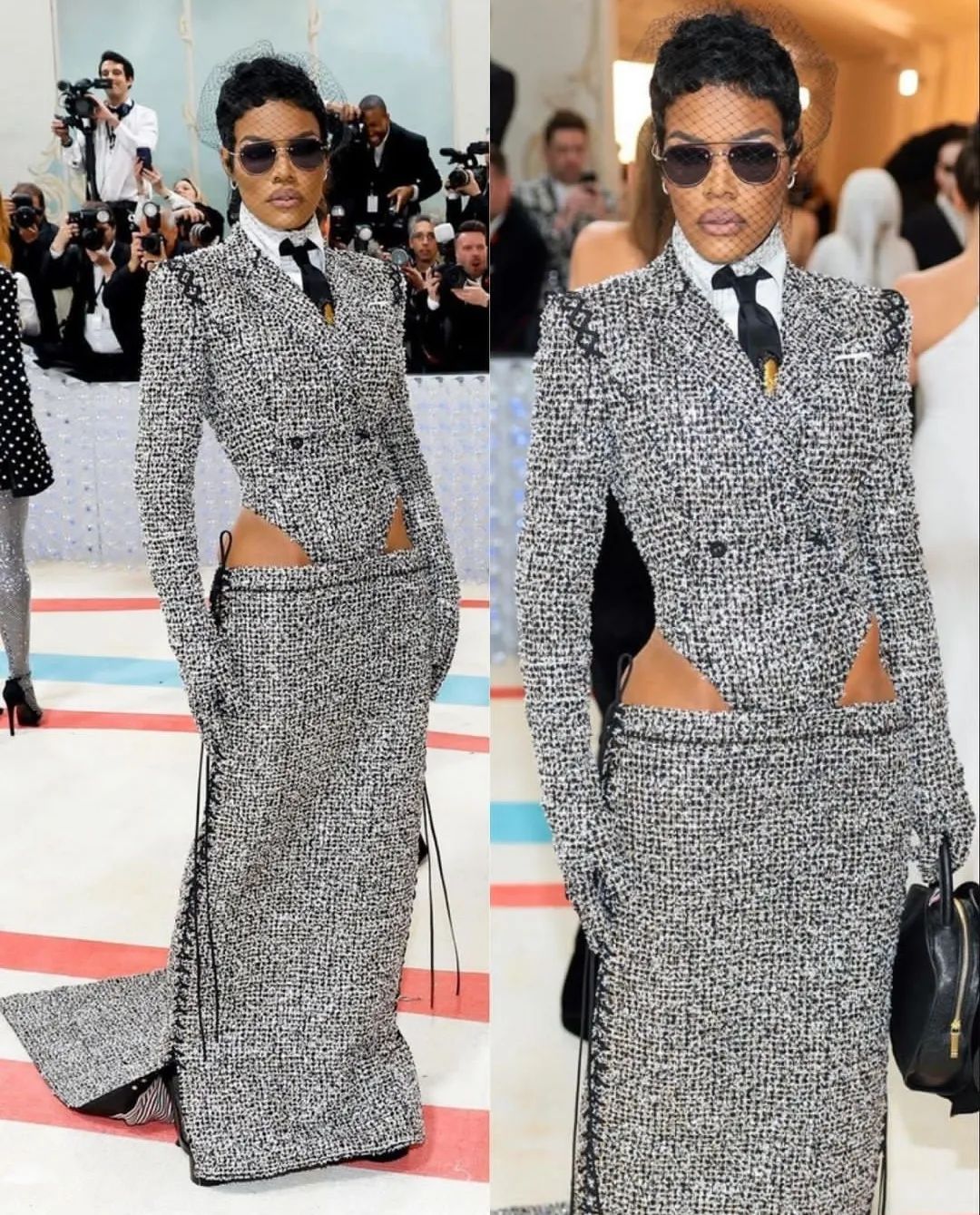 拖把头、海底生化人穿搭，美国这最受瞩目的一夜，如“群魔乱舞”