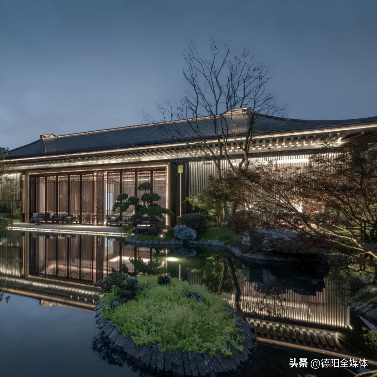 德阳市世外桃源景区,德阳大自然园林景观