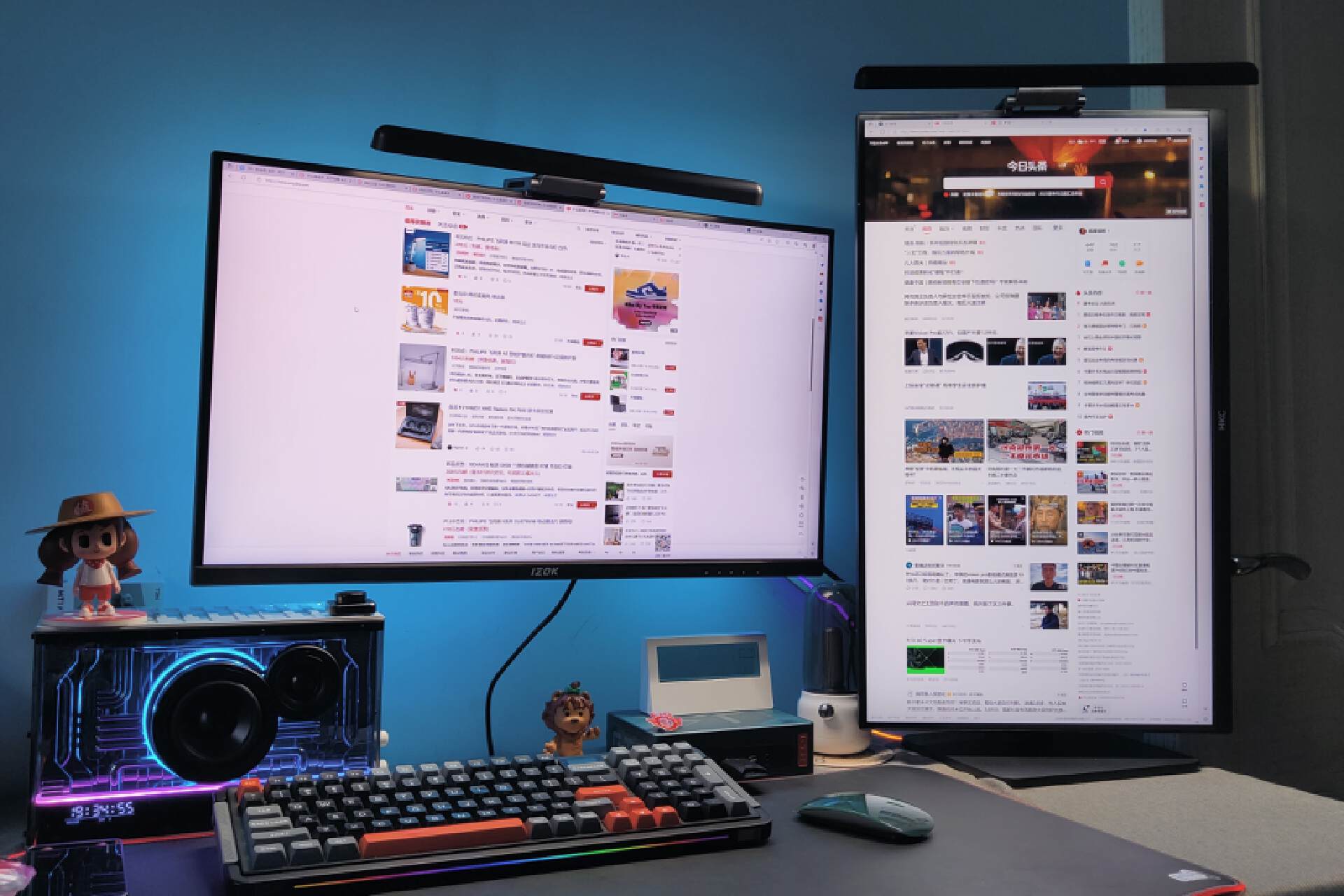 hkc2k曲面显示器评测,hkc24寸曲面144hz显示器推荐