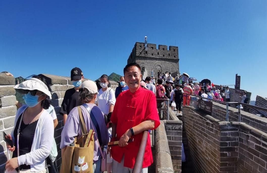 登八达岭长城游记,赞美登八达岭心情