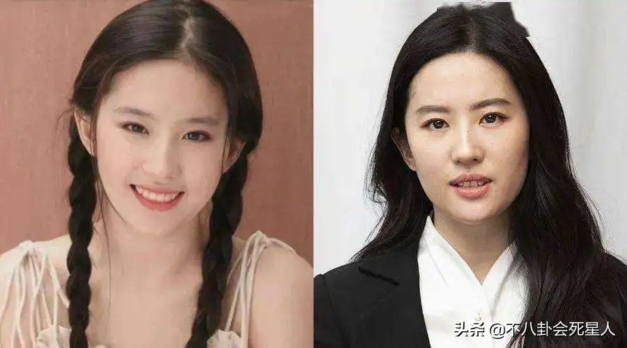 发腮堪比毁容的女星,发腮成大方脸