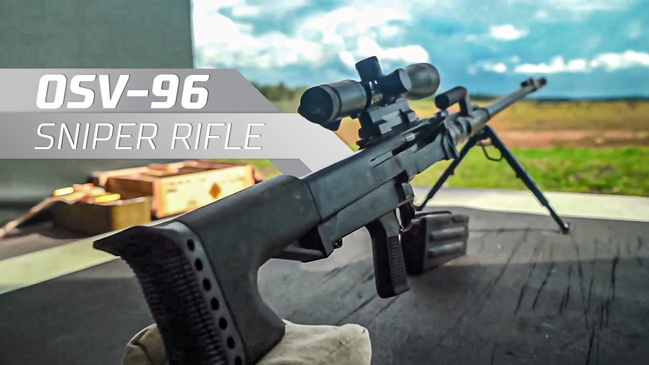 俄罗斯OSV96反器材狙击步枪,osv-96精确射手步枪