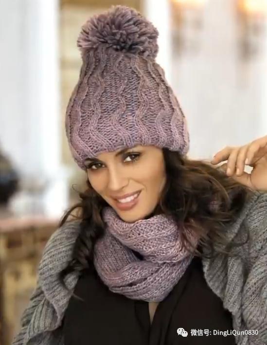 女士针织年轻款的洋气针织帽,针织帽合集