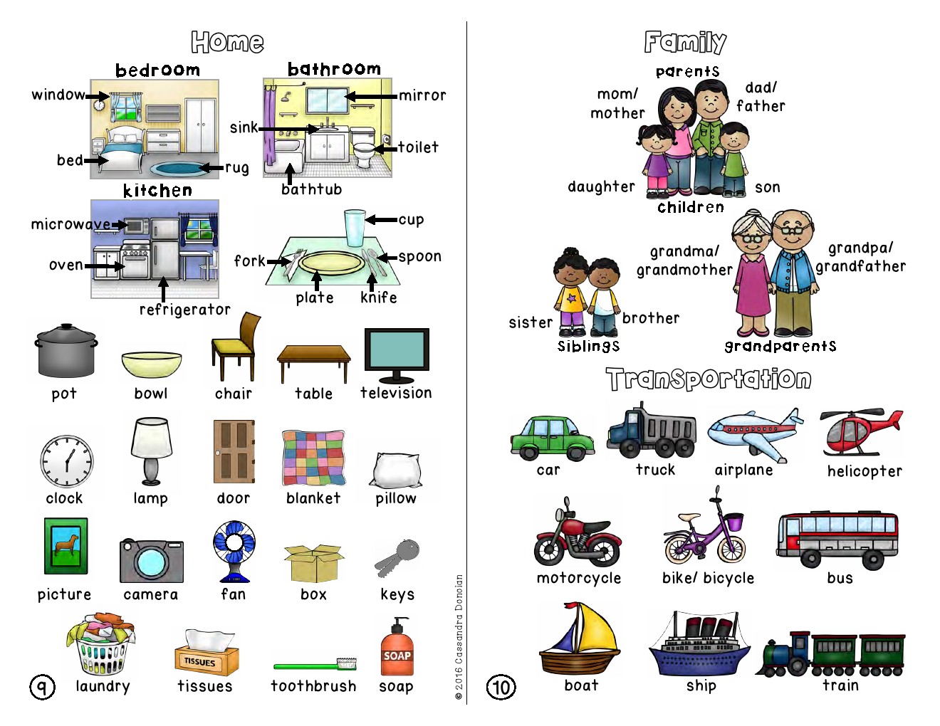 儿童英语单词漫画版,儿童英语漫画图片大全下载
