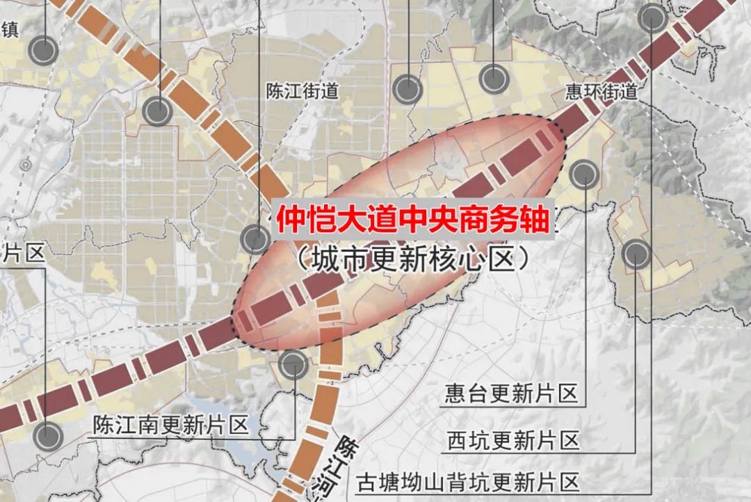 仲恺陈江控规图,仲恺2025规划图