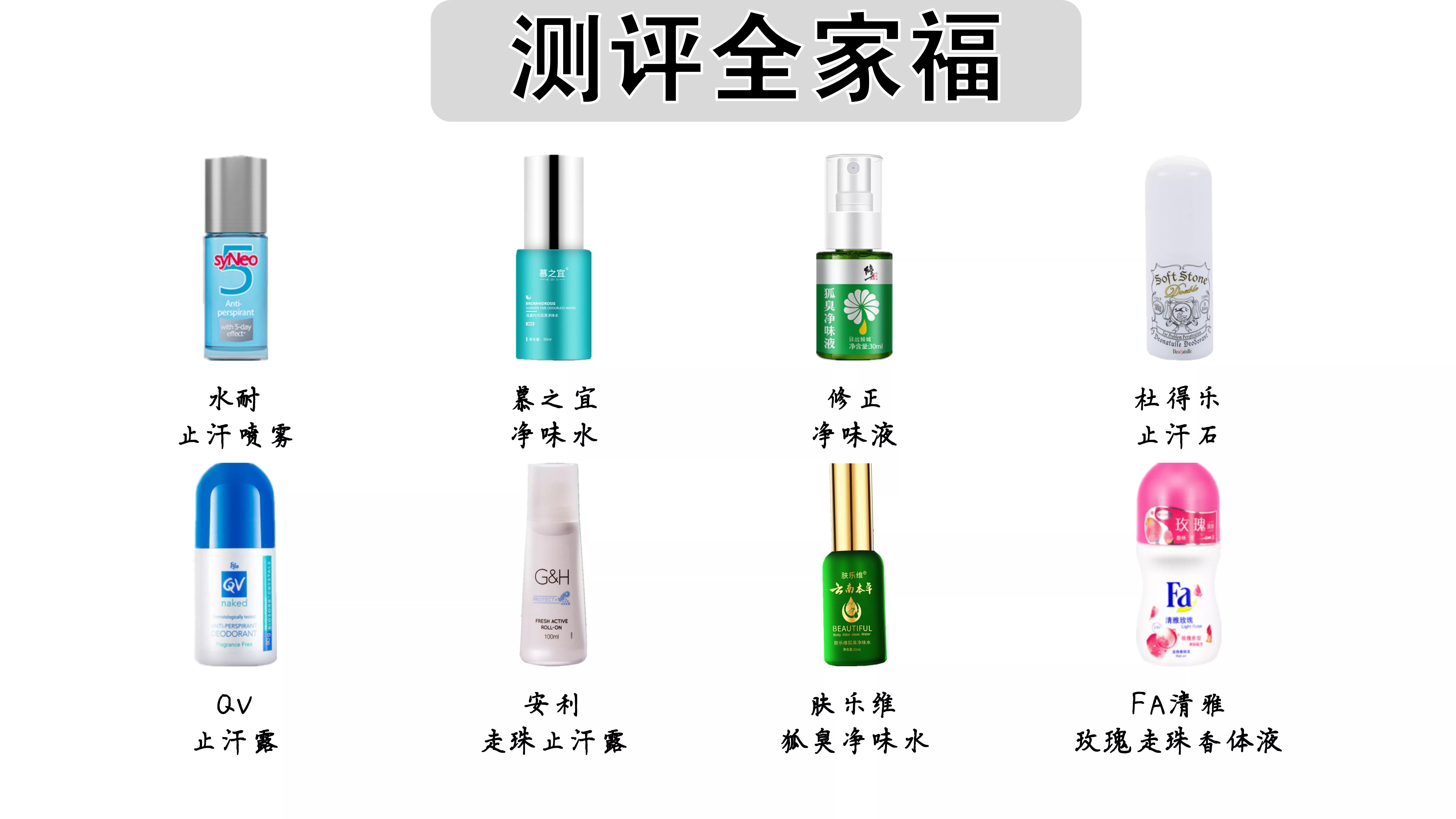 测评最有效的止汗露,止汗露推荐测评脸部