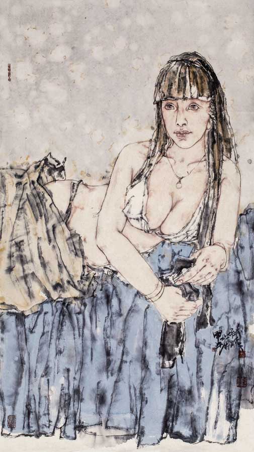 孙棋国画作品,孙棋画家作品