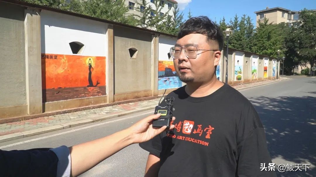 创建文明城市墙绘,文明创城美化家园