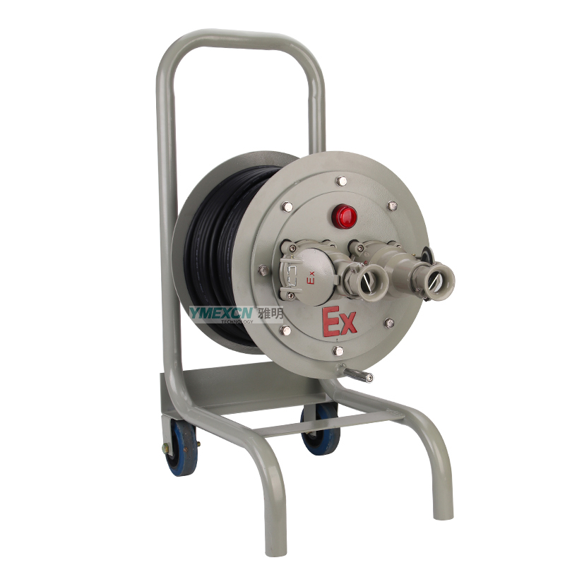 BXK-16A220V32A380V3*2.5平方3*4平方防爆电源插座轴卷线盘