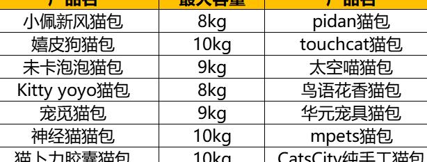 一款理想的猫包应该长什么样？这里有17个答案丨品类观察室