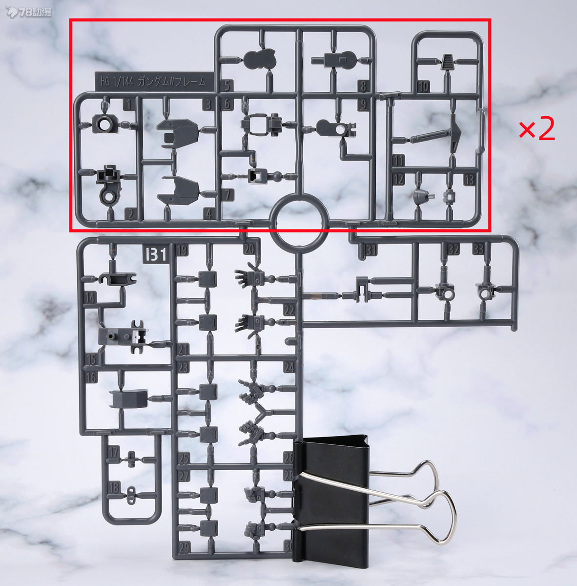 万代hgucmsa0011s高达,万代hg风灵高达开箱测评分享