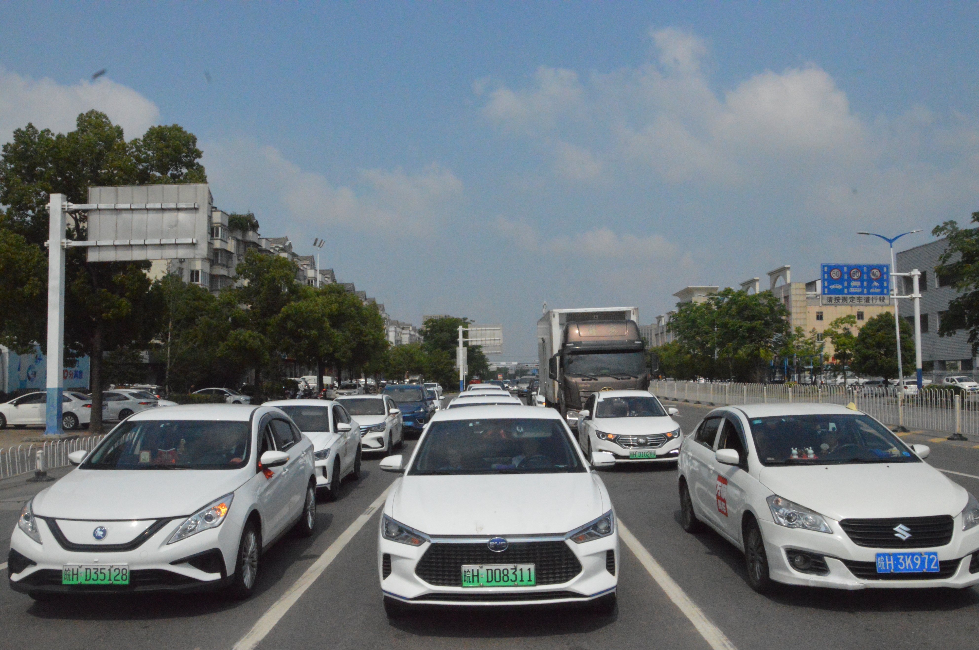 万顺叫车开业仪式,万顺叫车开业推广进行中