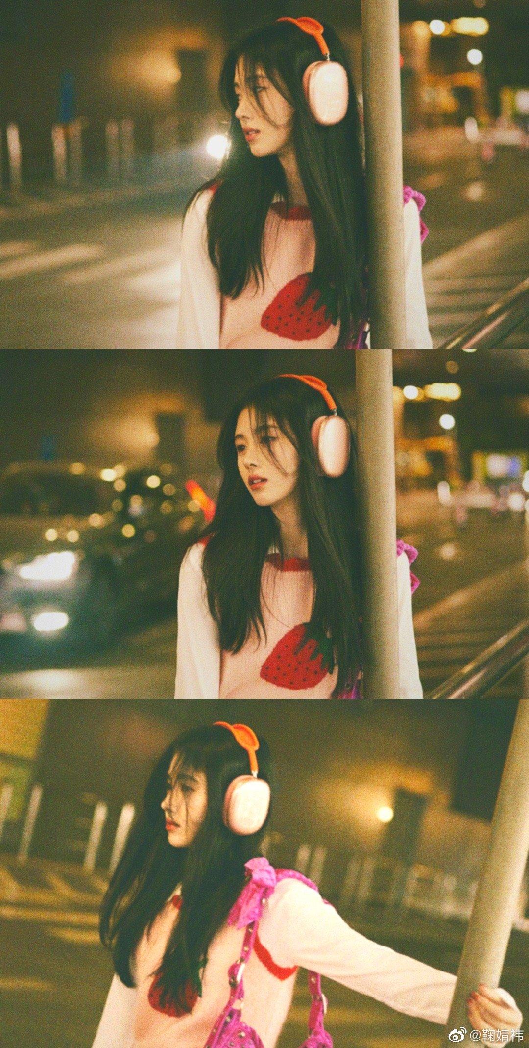 鞠婧祎近期路人照,鞠婧祎回应垫肩路人机场照