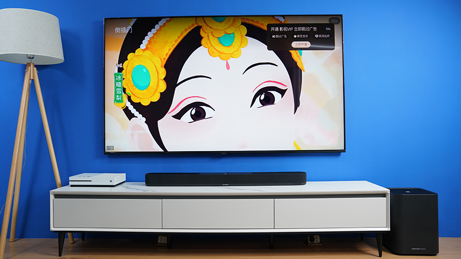 高质量回音壁音响森海塞尔,森海塞尔ambeosoundbarplus遥控器