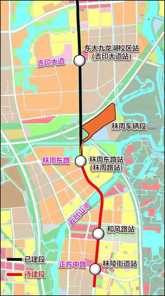 南京20条地铁最新进展,南京15条地铁