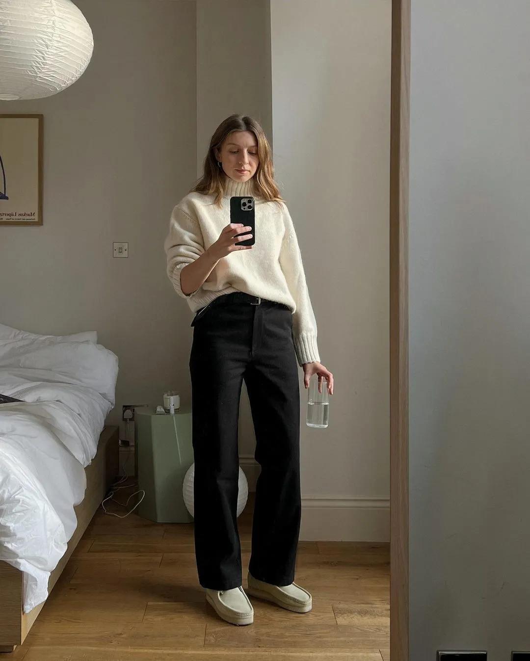 没想到!这3款“奶奶款毛衣”让姑娘们这么上头