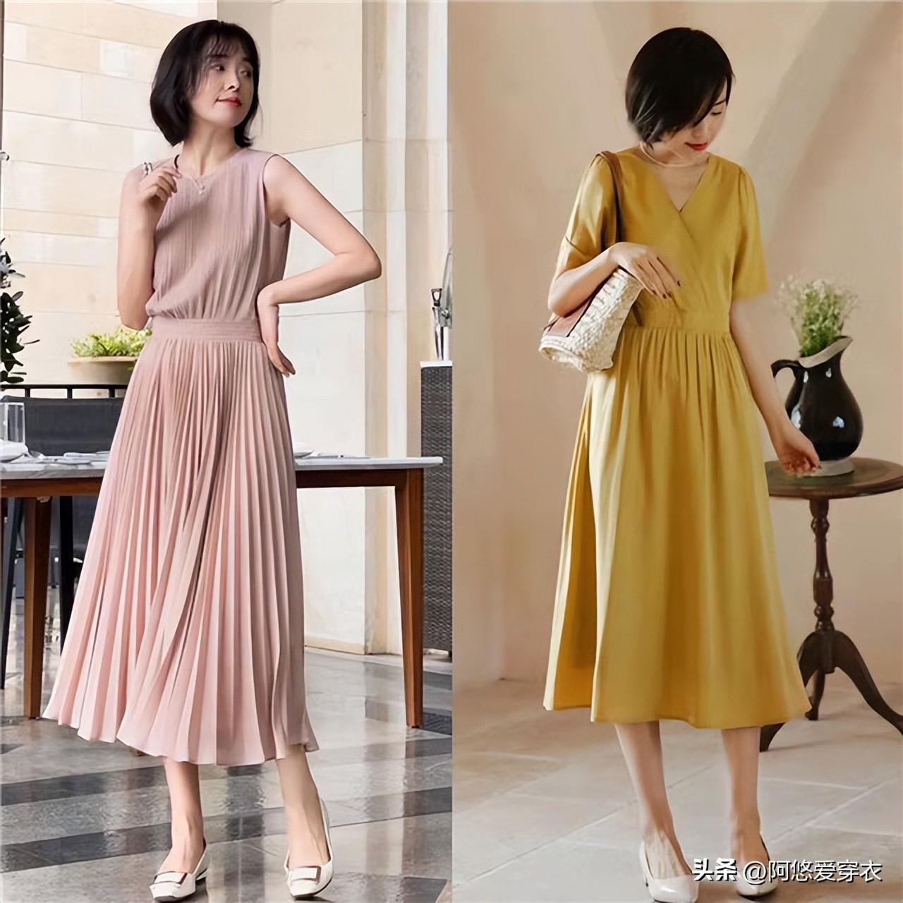 低跟鞋时髦又好穿,高跟鞋粗跟百搭小个子小白鞋