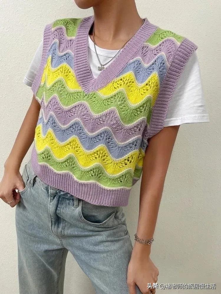编织毛衣多种花样,毛儿手作多彩毛衣教程视频