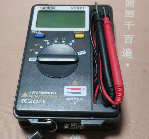 老款胜利vc97万用表维修,胜利万用表vc921讲解视频