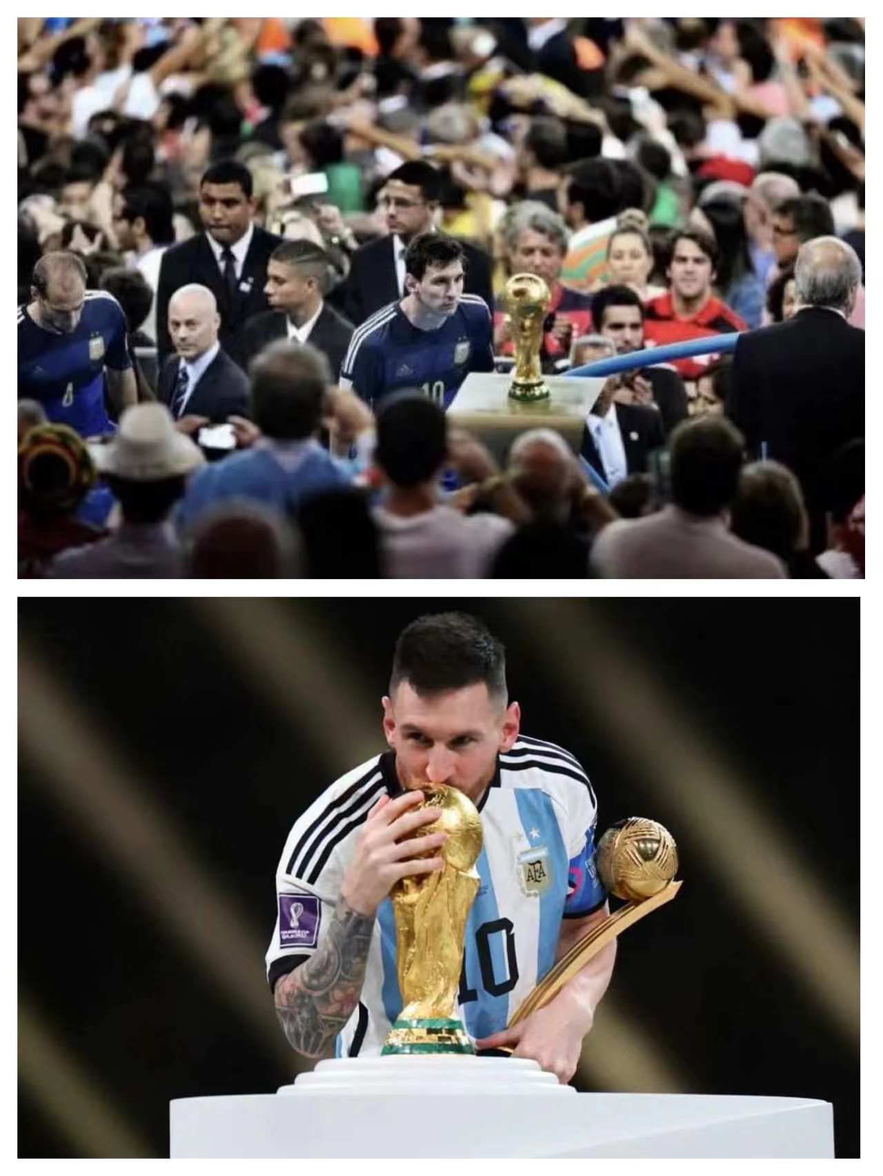 梅西的大力神杯还需要还回去吗,梅西捧回去的大力神杯是复制品吗