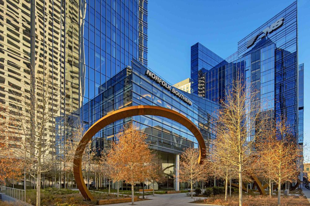 运动与创新NorfolkSouthern诺福克南方亚特兰大总部设计欣赏