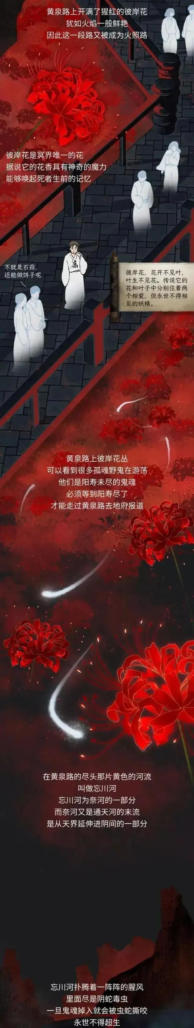 去世后，走的“黄泉路”是什么样子？漫画带你体验一下