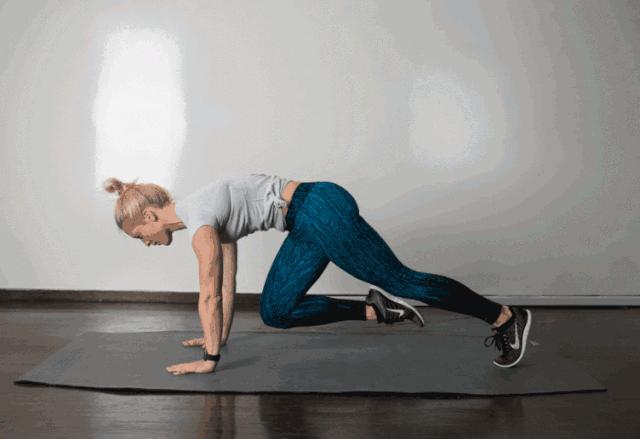 5个小动作学起来瘦腰瘦腿瘦全身,动图示范在家练的瘦腰瘦腿动作